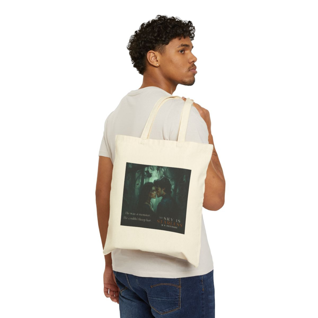 🖤 The Sky is Starless – Character Art Tote Bag