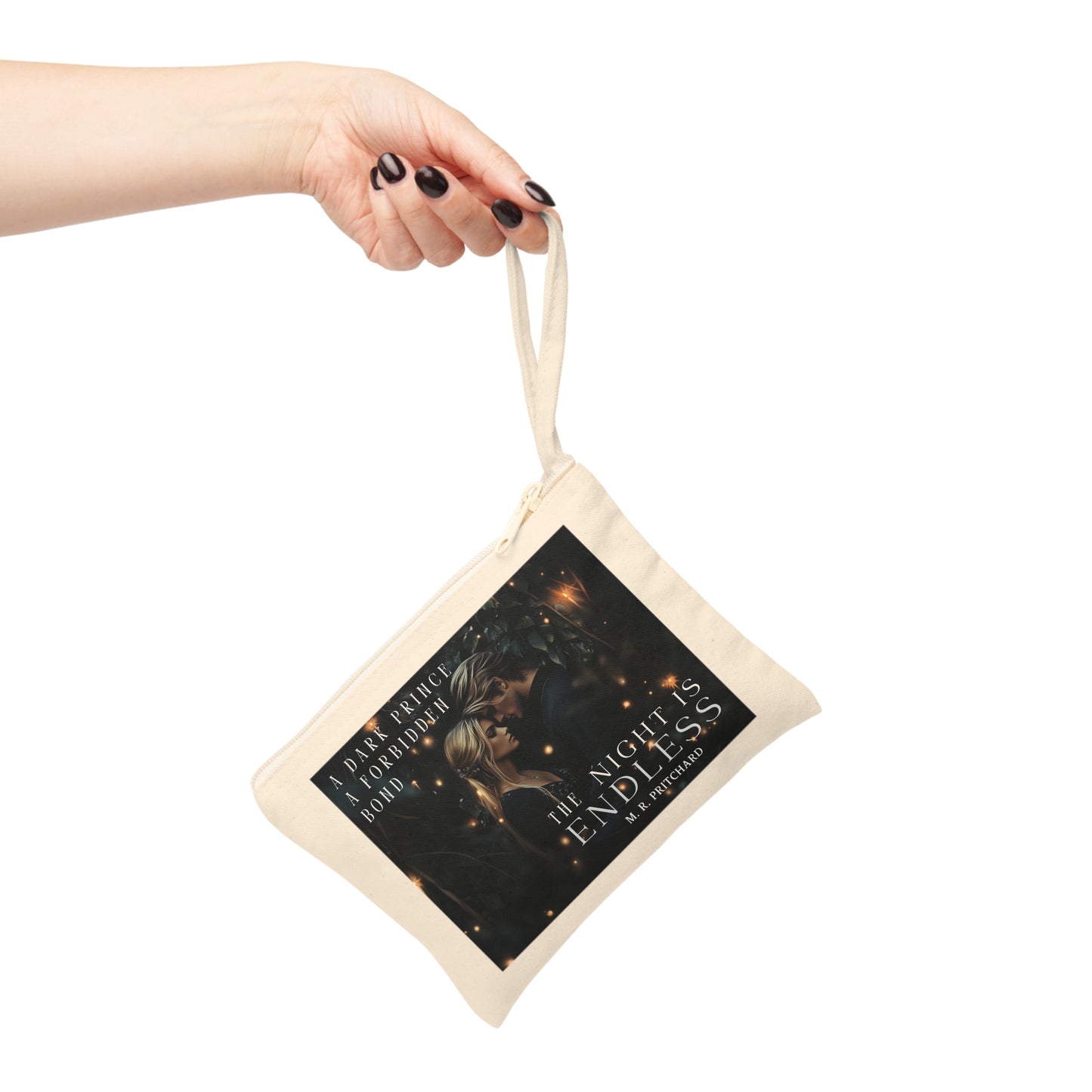 ✨ The Night Is Endless ✨🖤 Zippered Accessory Pouch