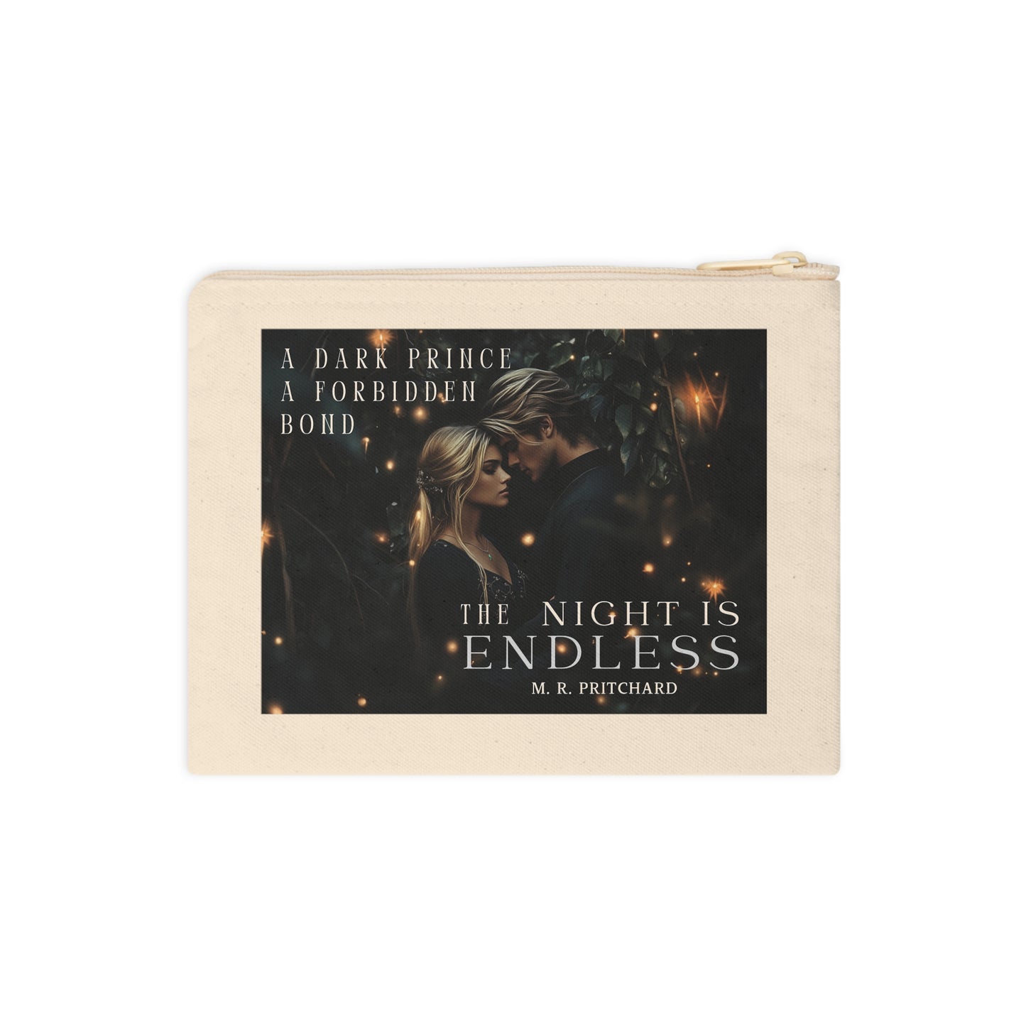 ✨ The Night Is Endless  ✨🖤 Zippered Accessory Pouch