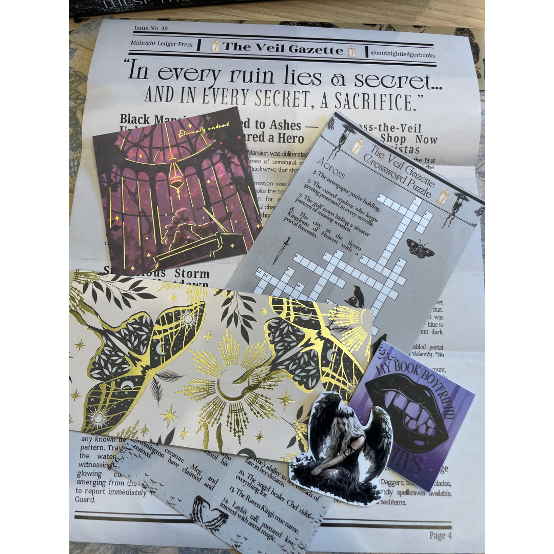 📰 The Veil Gazette — Monthly Mail Club (Physical Mail Edition)